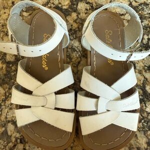 Kids White Sandals